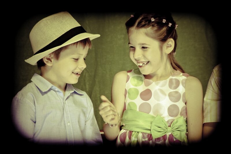 children laughing together