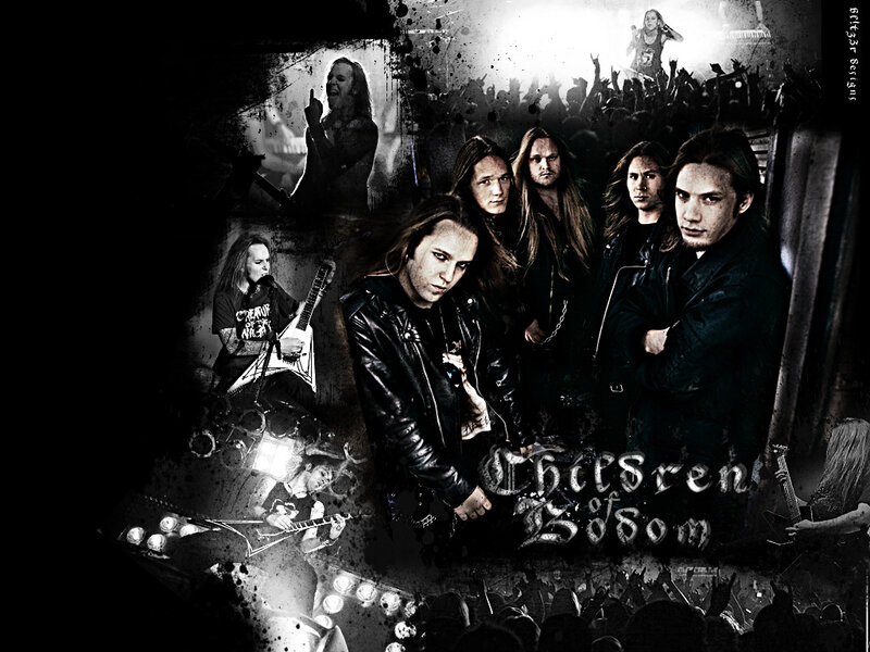 Children of Bodom band collage