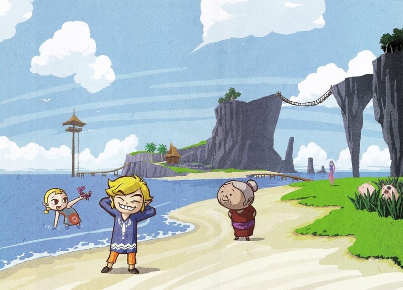 Children on a Beach