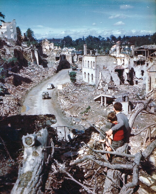 Children on Rubble