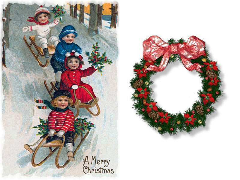 Children on Sleds