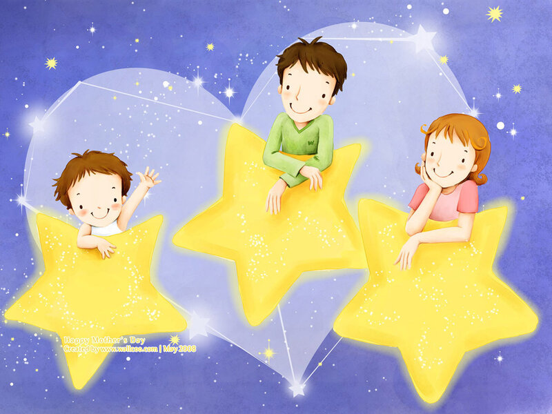 Children on Stars