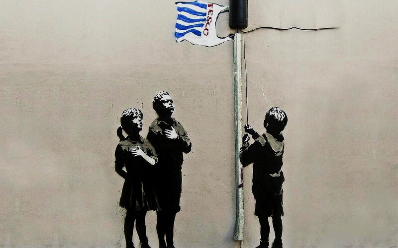 Children on Wall