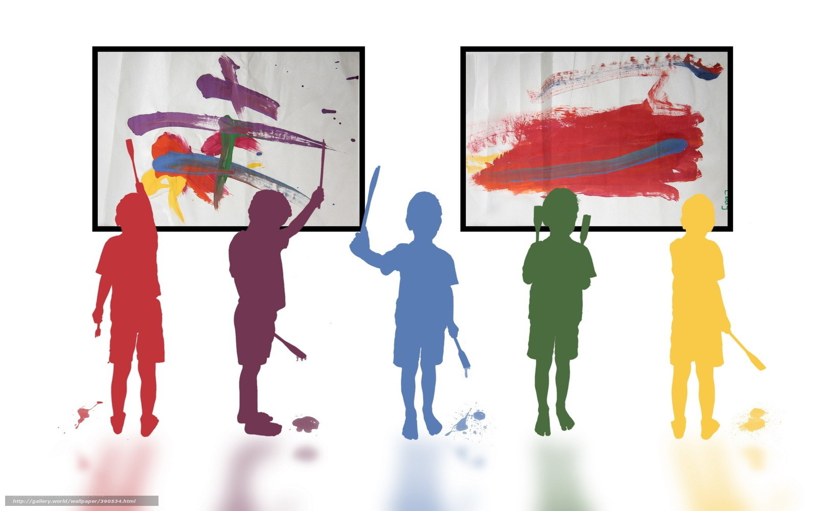 Children Painting Art