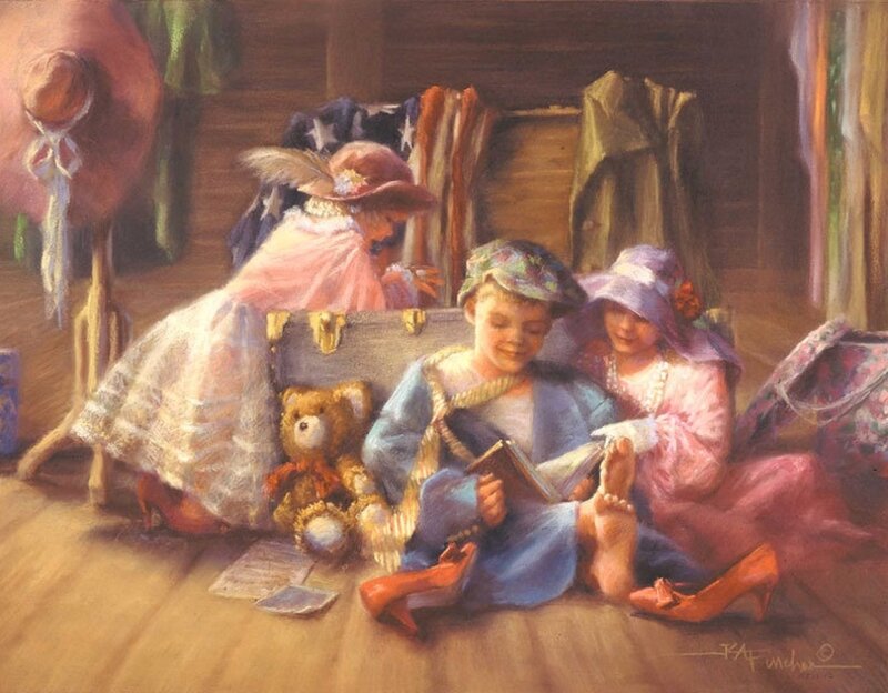 Children Playing Dress-up