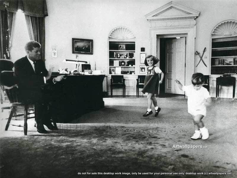Children Playing in Office