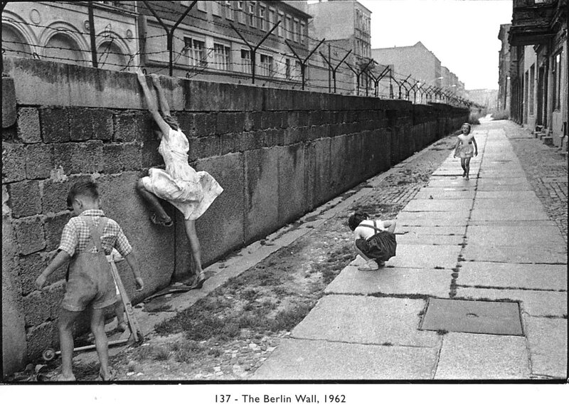 Children Playing Near Wall
