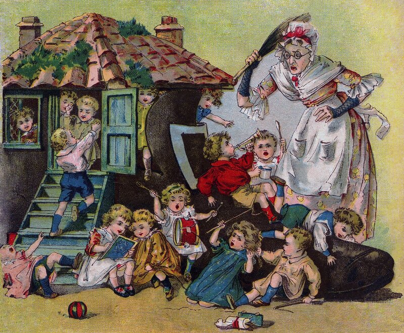 Children Playing Outside