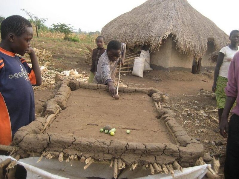 Children Playing Pool