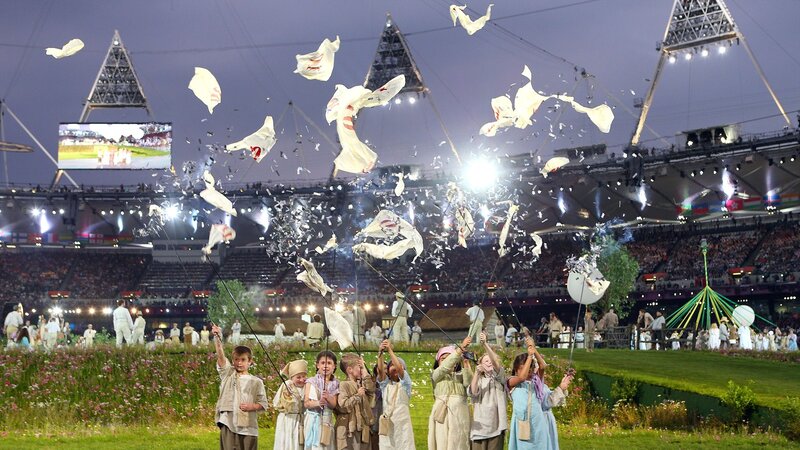Children Releasing Doves