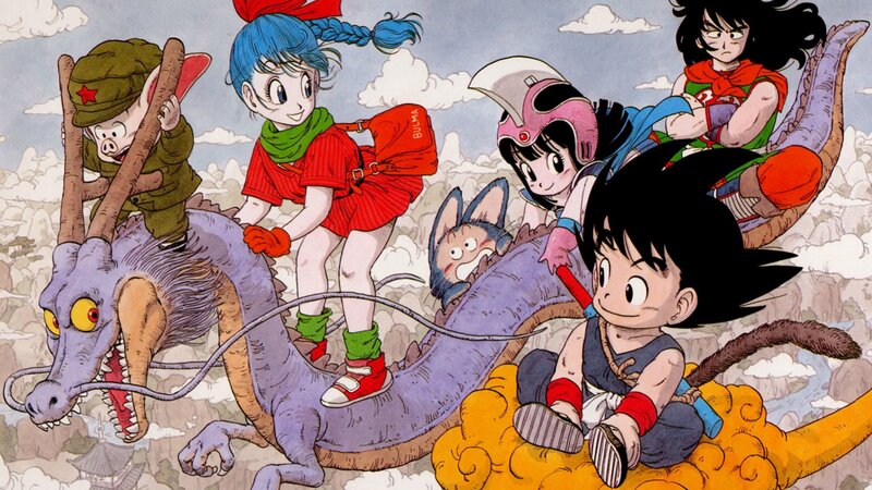 Children Riding a Dragon — Purple
