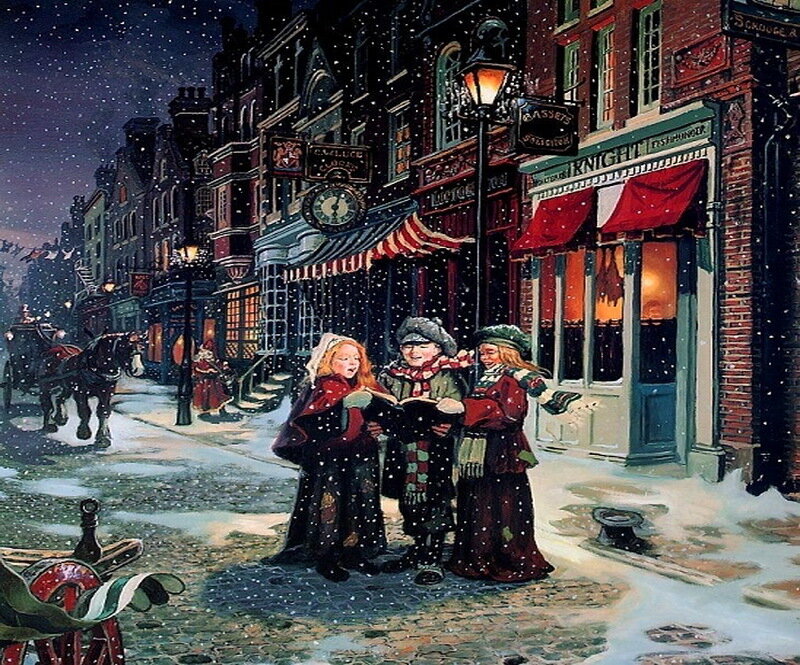 Children Singing Carols
