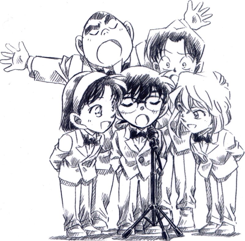Children Singing Together