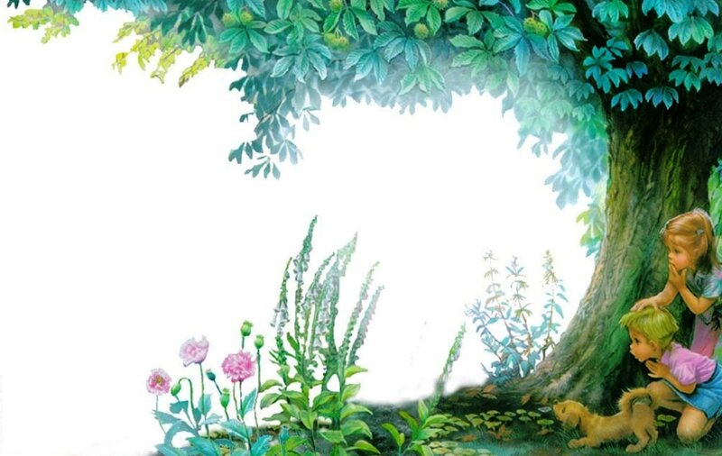 Children under Tree