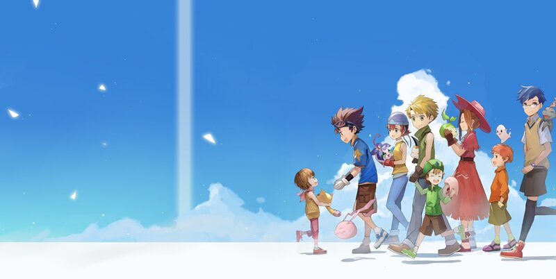 Children Walking in Line