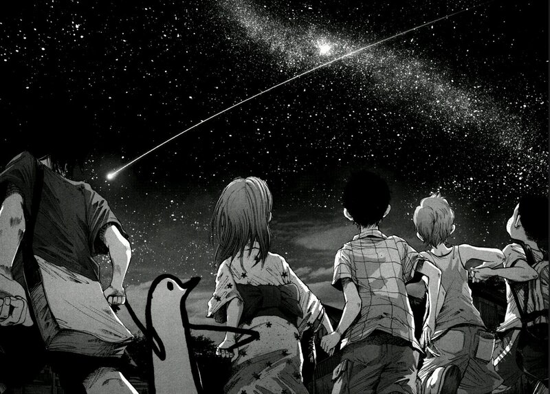 Children Watching Meteor