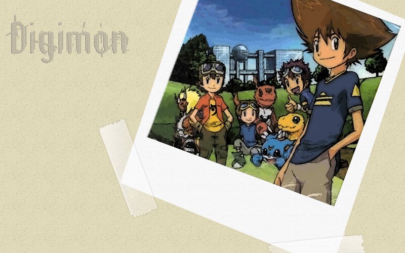 Children with Digimon — Blue, Friendly