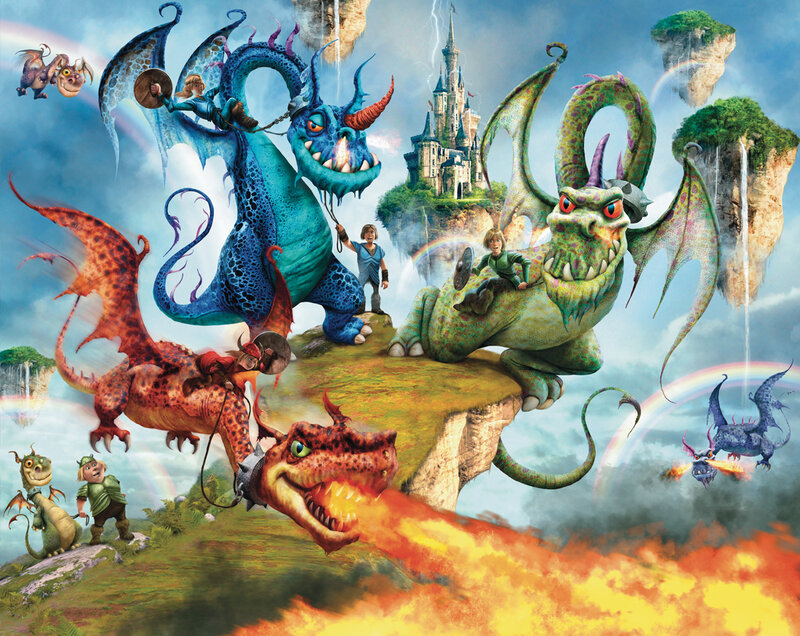 Children with Dragons