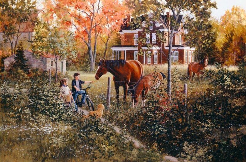 Children with Horses
