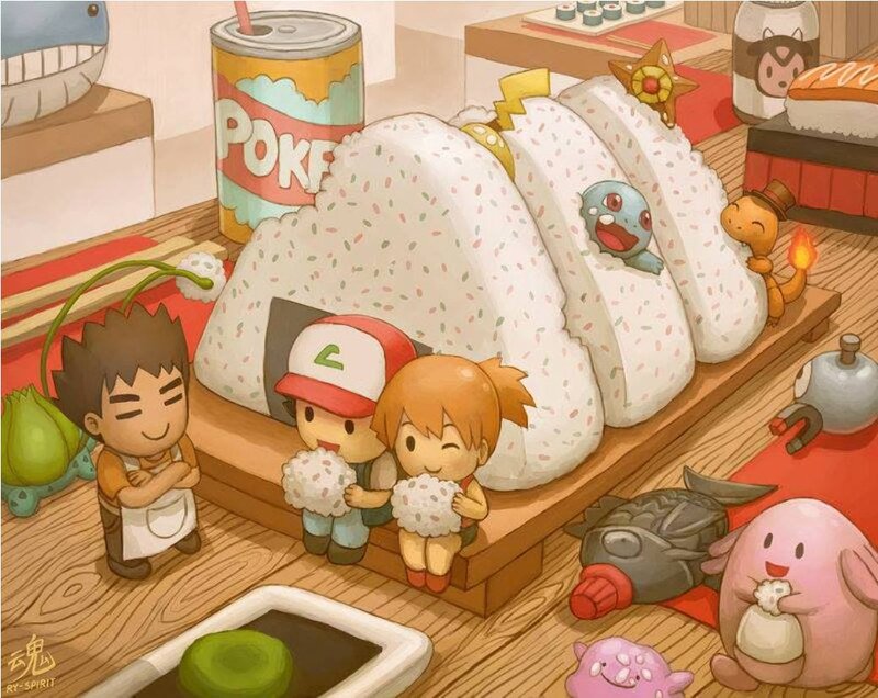 Children with Pokémon — Brown