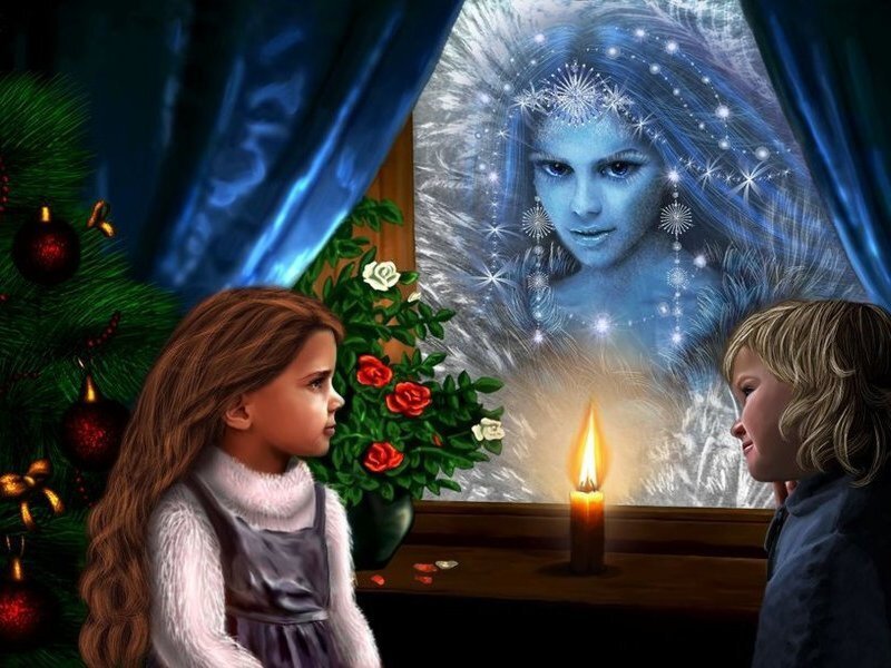 Children with Spirit — Blue, Magical