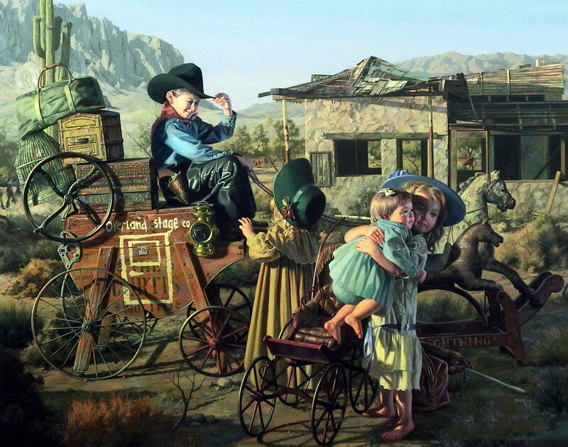 Children with Stagecoach