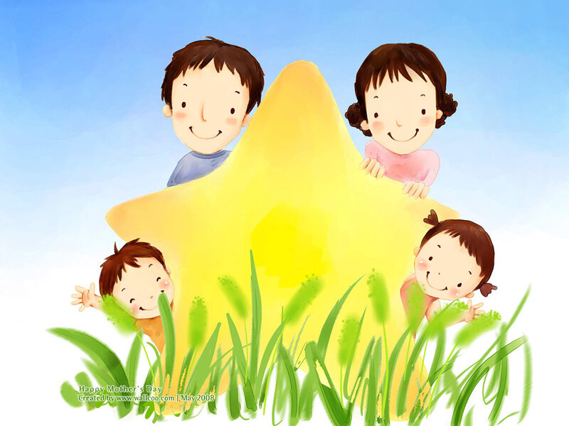 Children with Star