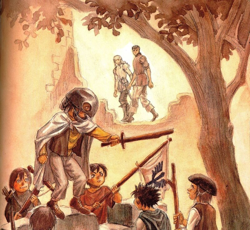 Children with Swords and Flag