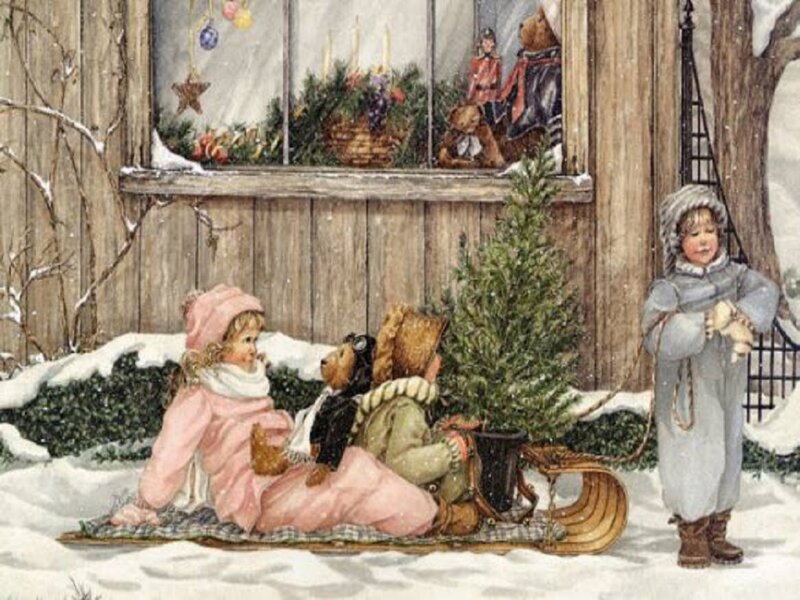 Children with Teddy Bears