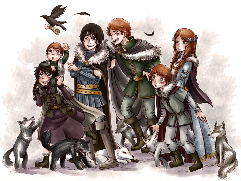 Children with Wolves