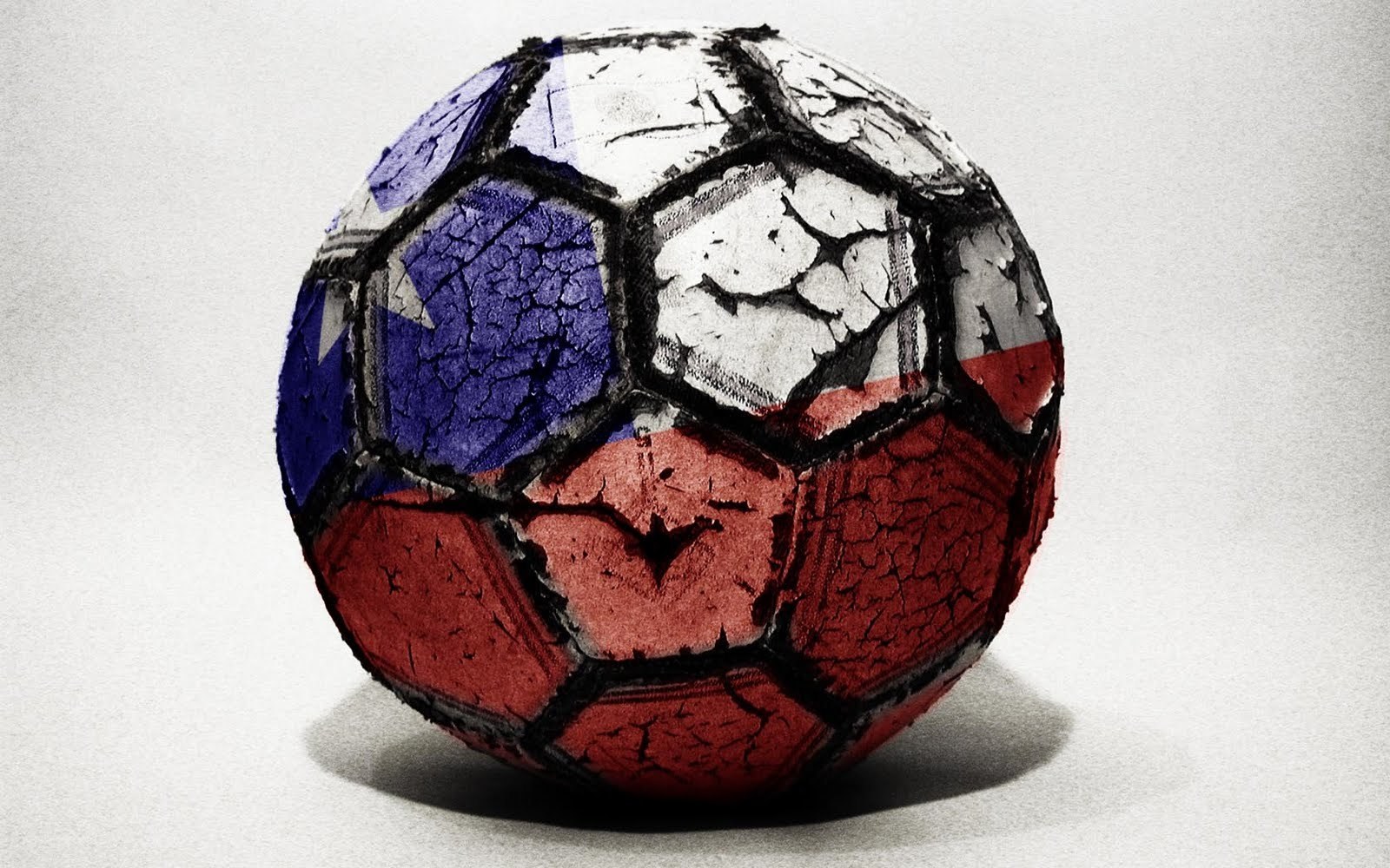 Chilean flag soccer ball