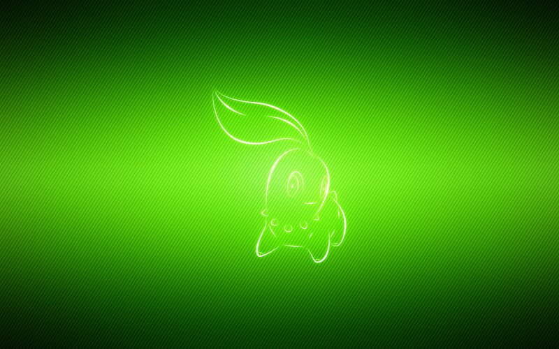 Chimchar glowing outline