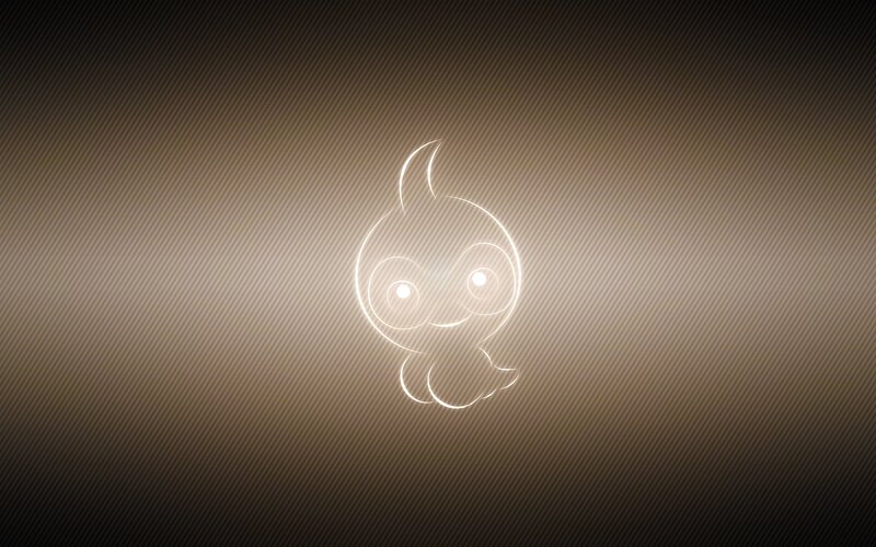 Chimchar glowing outline