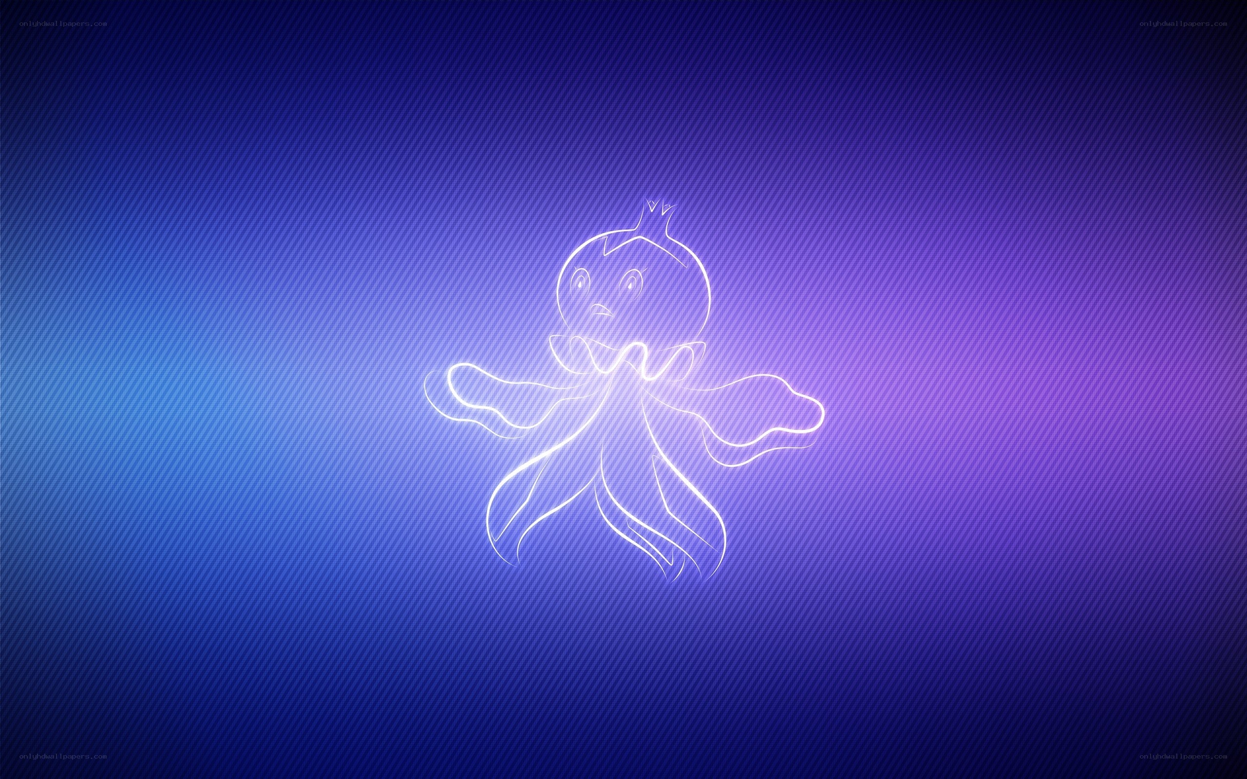 Chimchar neon outline