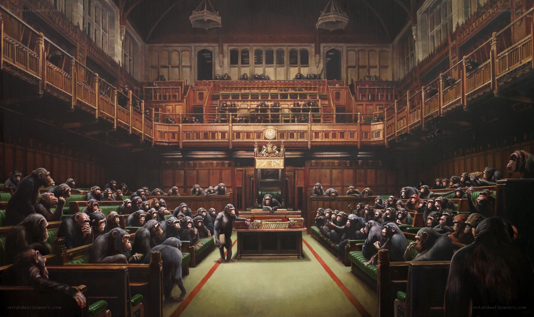 Chimpanzees in Parliament