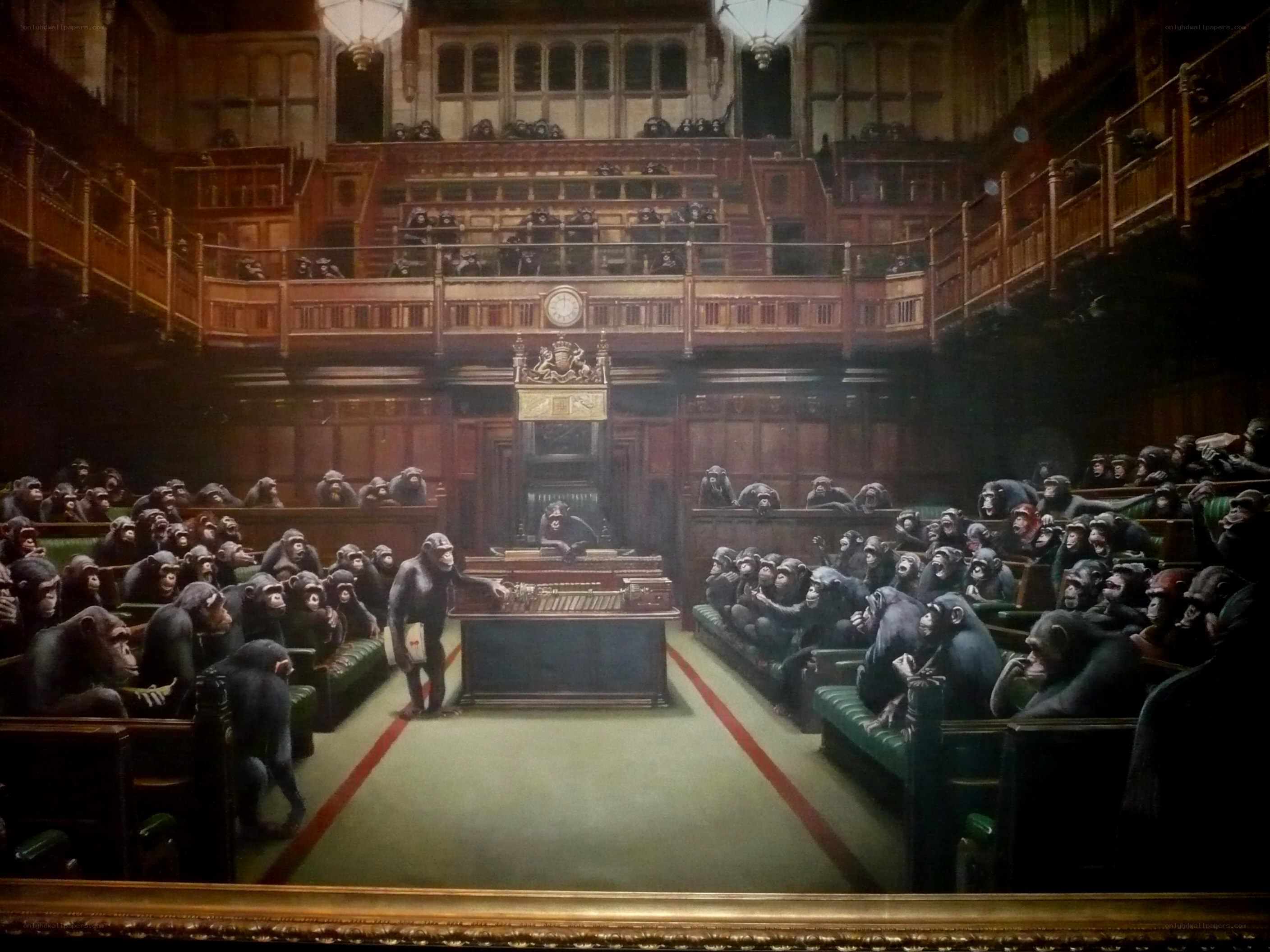 Chimpanzees in Parliament