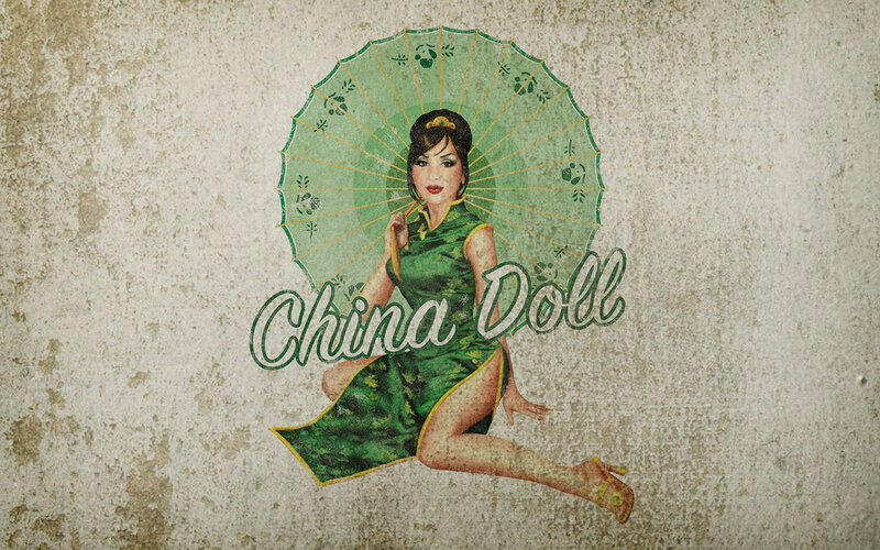 China Doll illustration