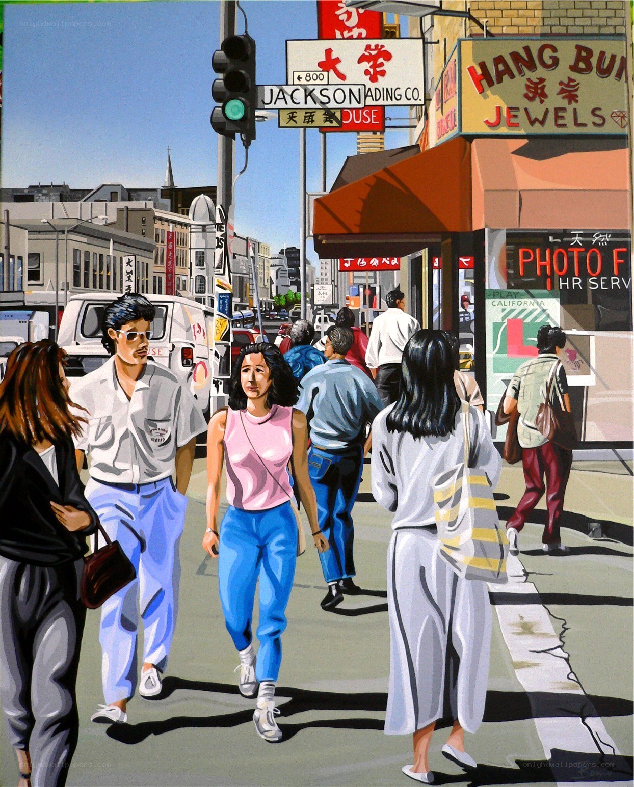 Chinatown street scene