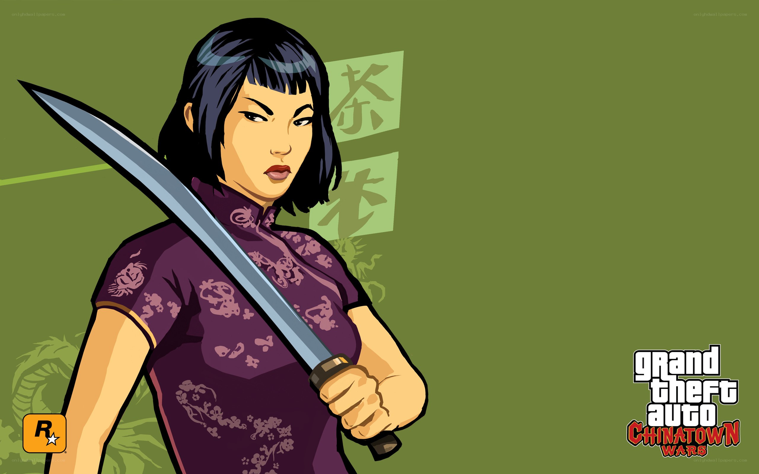 Chinatown Wars character art