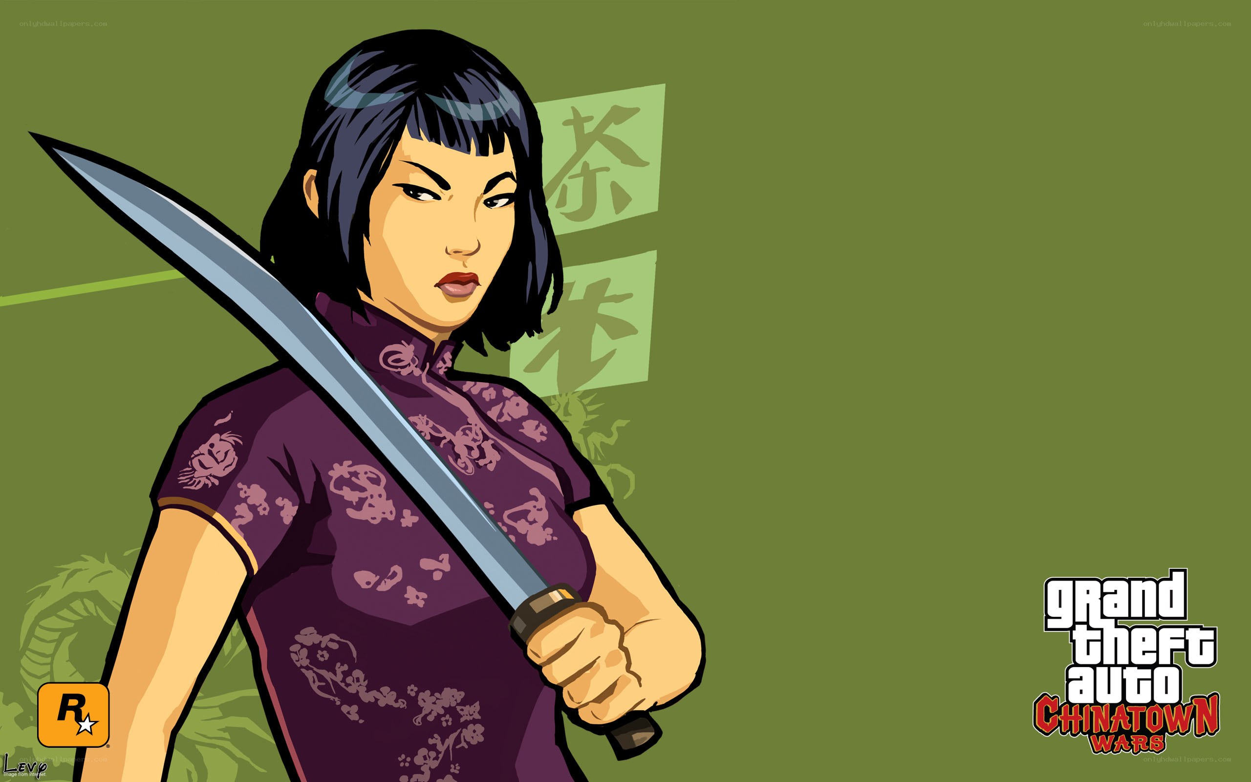 Chinatown Wars character art