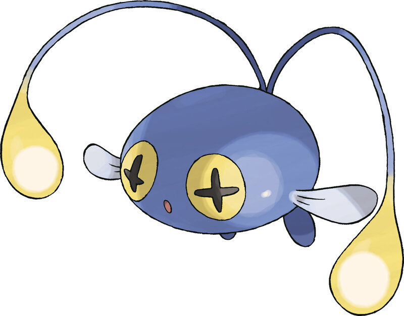 Chinchou Pokemon illustration