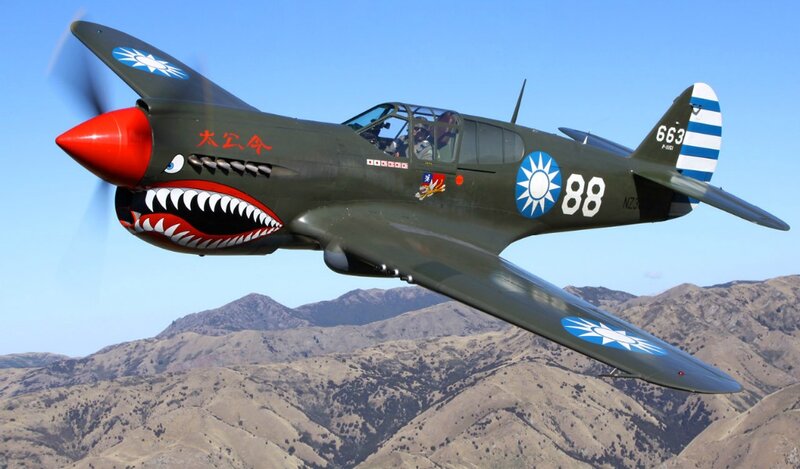 Chinese Air Force Fighter — Green