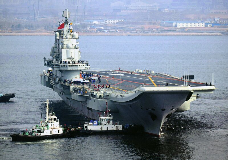 Chinese Aircraft Carrier — Gray