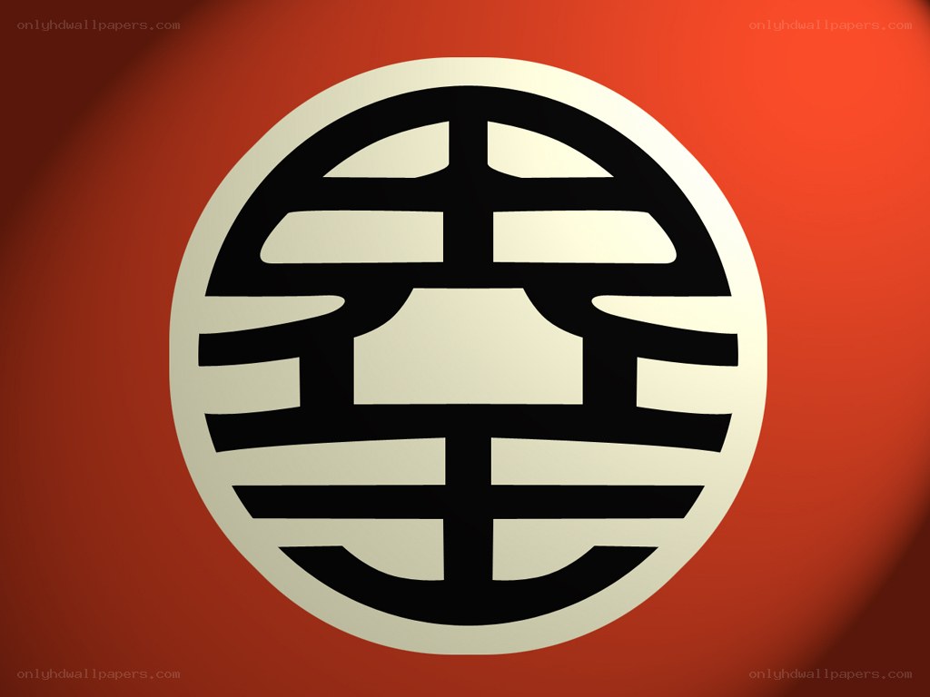 Chinese character symbol on red