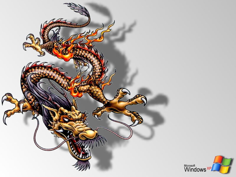 Chinese dragon wallpaper
