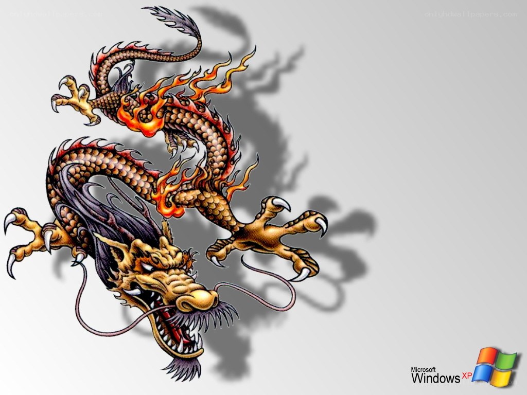 Chinese dragon wallpaper