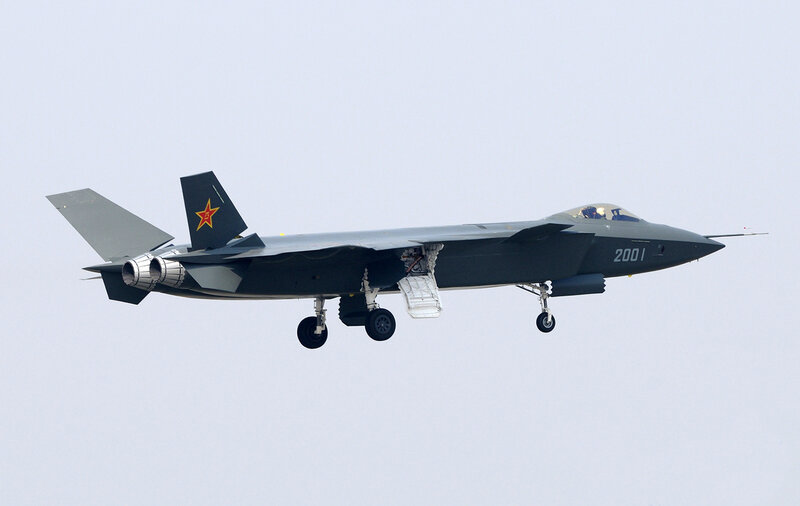 Chinese Fighter Jet — Gray