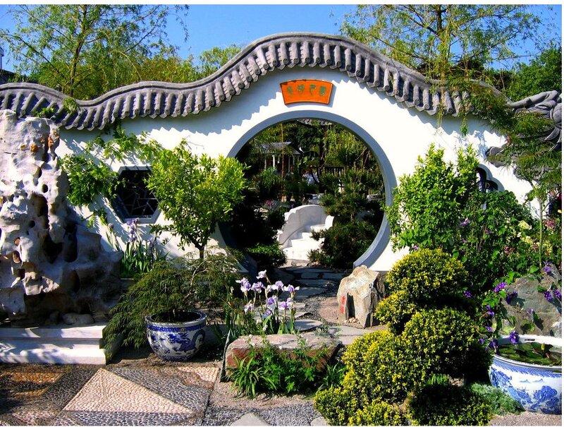 Chinese Garden Archway