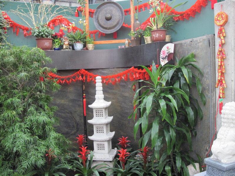 Chinese Garden Display