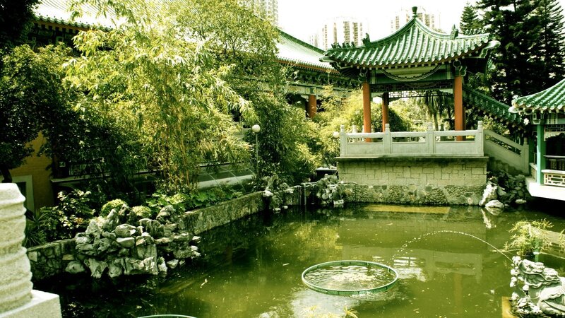 Chinese Garden Pond